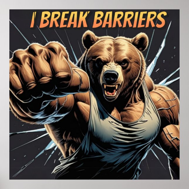 0so musculoso – Golpea tus límites cada mañana Poster (Framsidan)