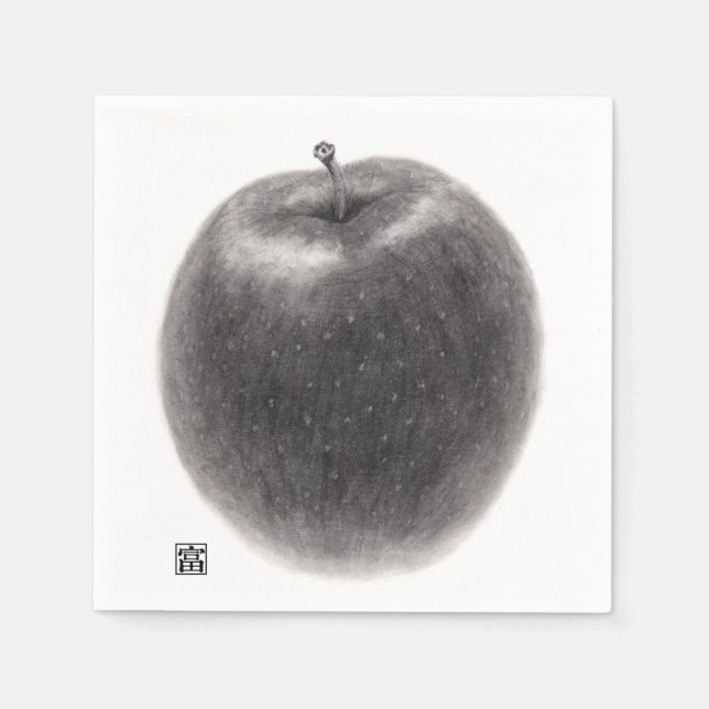 1個のりんご PAPPERSSERVETT (Framsidan)