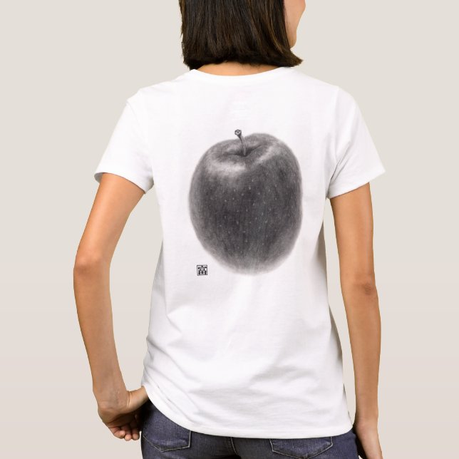 1個のりんご T SHIRT (Baksida)
