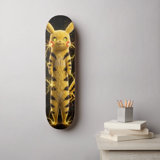 10000 Volt Cuteness Mini Skateboard Bräda 18,5 Cm (Väggkonst)