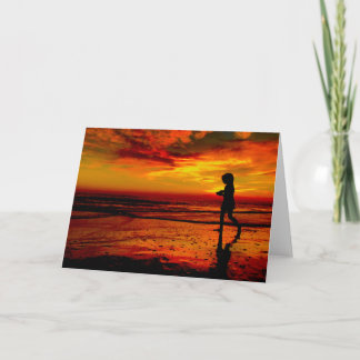 10006 Malibu, strandfiskmås för CA Zuma på Kort