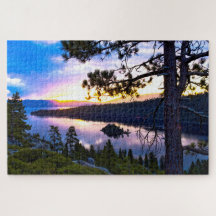 1000+ Biet Emerald Bay Sunrise Jigszle Puzzle