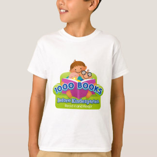 1000 bokar för dagis t-shirt