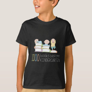 1000 bokar för dagis t shirt