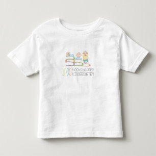 1000 bokar för dagisskjorta t-shirt
