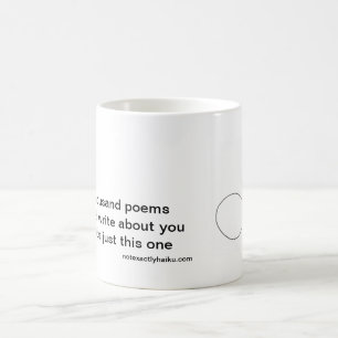 1000 dikter kaffemugg