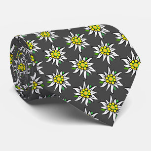 1000 Edelweiss Mörkgrå Slips