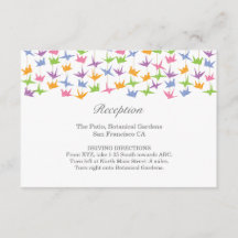 1000 Hanging Origami Papper Cranes Bröllop