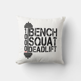 1000 lbs Bench Squat Deadlift Powerlift Fitness Kudde