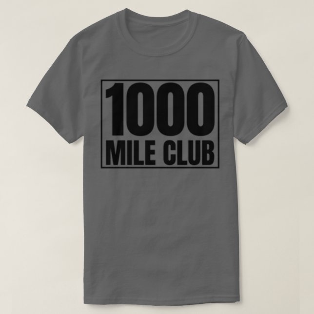1000 MILE KLUBB T SHIRT (Design framsida)