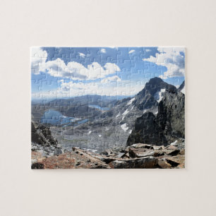 1000 Öar Sjö och Banner Peak från Mt Davis Pussel