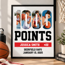 1000 Poäng Basket Vit