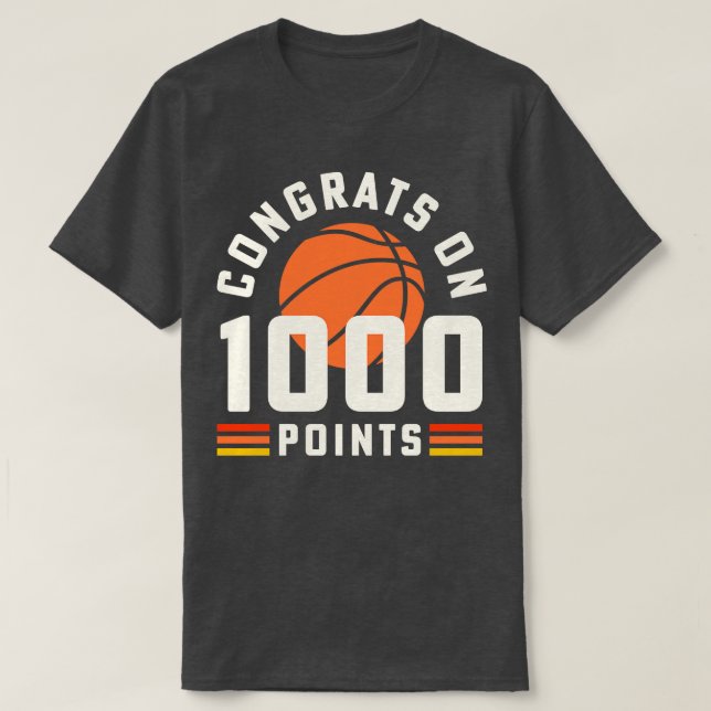 1000 poäng skolbusschaufför t shirt (Design framsida)