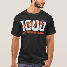 1000 poängs basketbollsspelare högstadiet t shirt