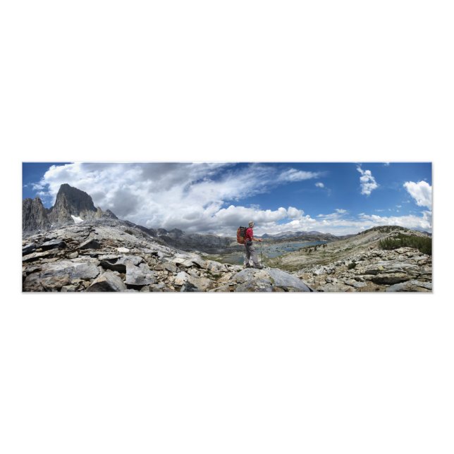 1000 Sjö, Ansel Adams Wilderness, Sierra Fototryck (Framsidan)