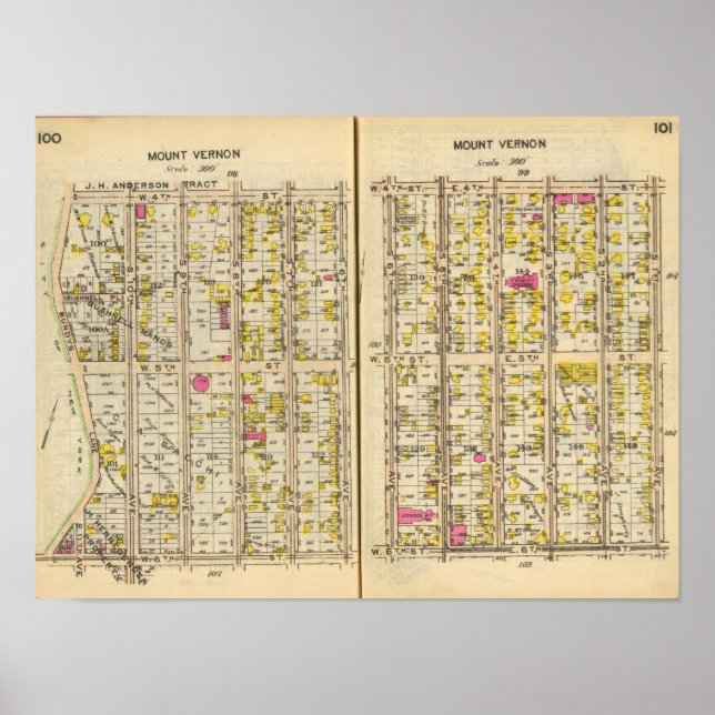 100101 Mt Vernon Poster (Framsidan)