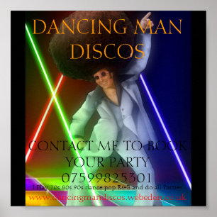 1003255_ec4e_625x1000, DANCING MAN DISCOS, CONT.. Poster
