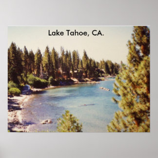 100_1068Sjö Tahoe, Sjö Tahoe, CA. Poster
