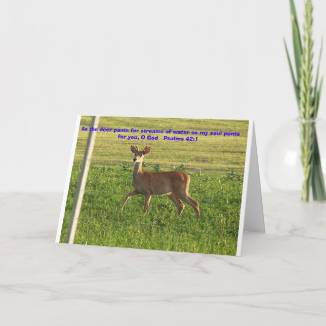 100_3149, Som hjort för avfallsströmmar... Kort (Framsida)