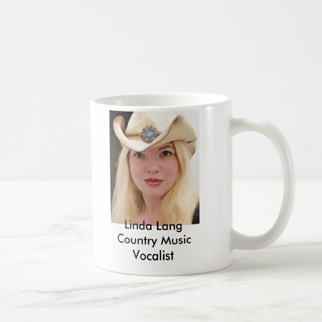 100_3458 Linda LangCountry musikvokalist Kaffemugg (Höger)