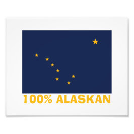 100 % ALASKAN FOTOTRYCK