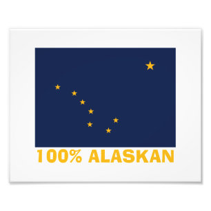 100 % ALASKAN FOTOTRYCK
