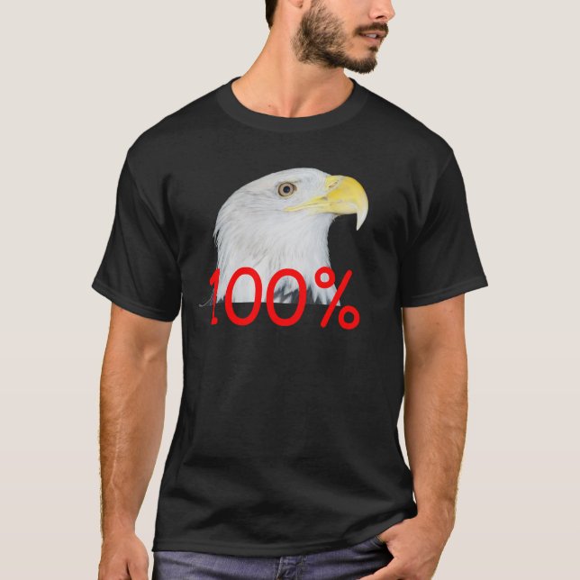 100 % AMERICAN T-SHIRT (Framsida)