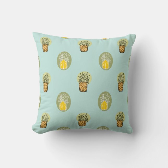 100 % ananas kudde (Framsida)
