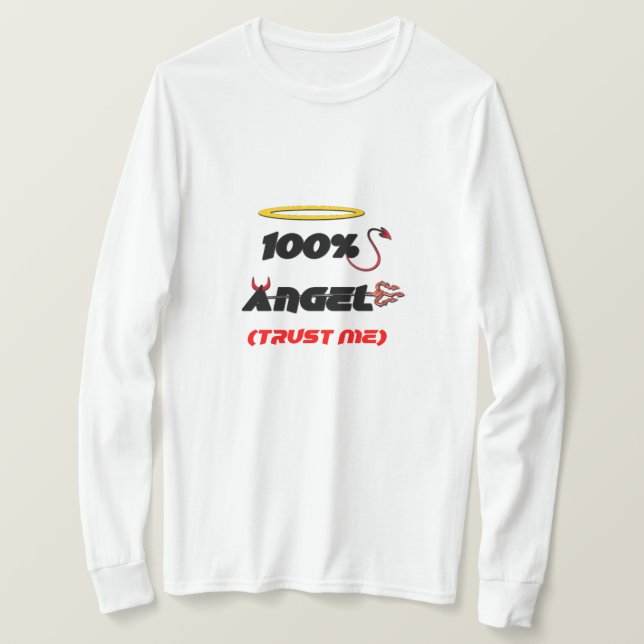 100% Angel (Trust Me) T-Shirt (Design framsida)