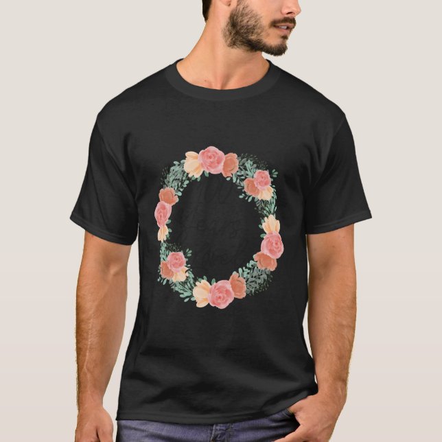 100 år, 100 Blommigtar, 100 dagar T Shirt (Framsida)