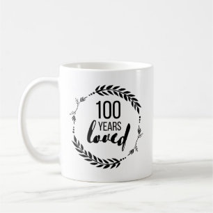 100 år älskad sedan 1921, 100-årspresenter C Kaffemugg