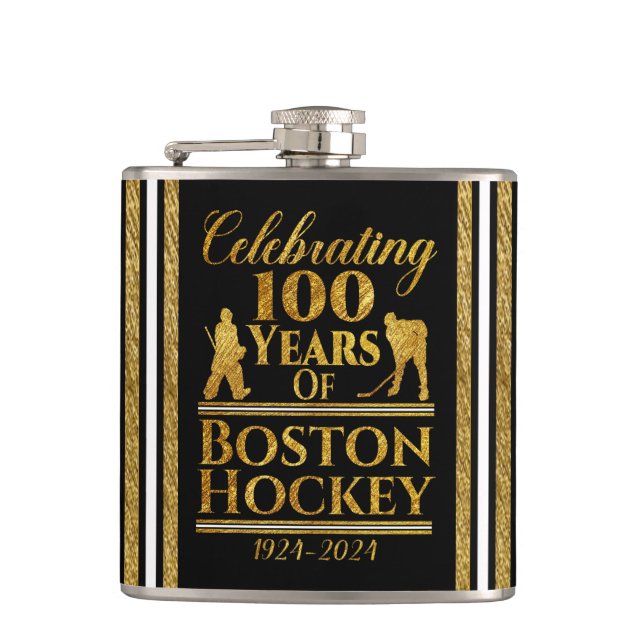 100 år av Boston Hockey Fickplunta (Framsidan)