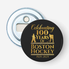100 år av Boston Hockey Flasköppnare