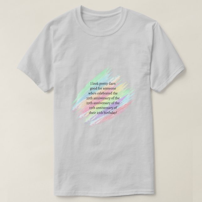 100 år eller äldre t shirt (Design framsida)