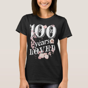 100 år Gammande mormor 100:e födelsedagsbesättning T Shirt