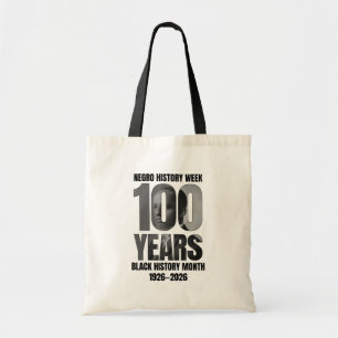 100 år Negro History Week Black HIstory Month Tygkasse
