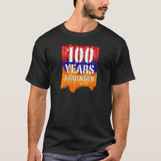 100 år starkare armenisk manar T-tröja T-shirt