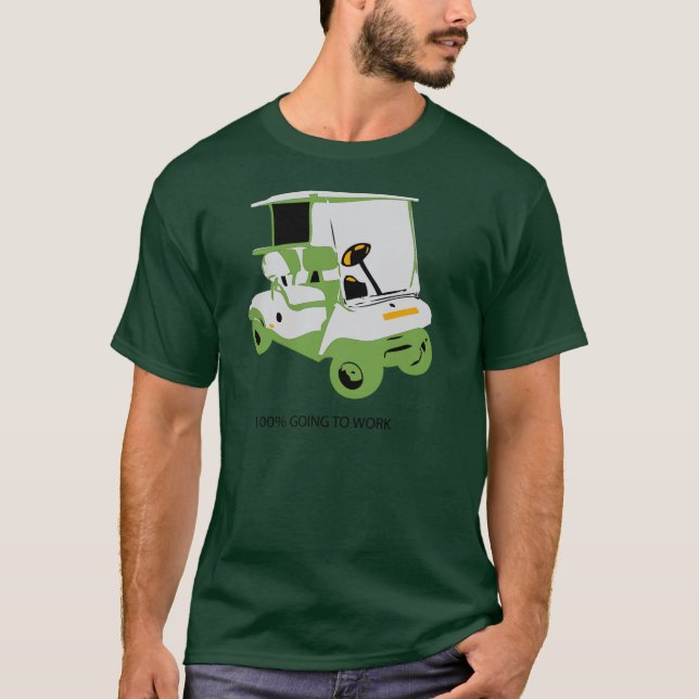 100% arbete tee (Framsida)