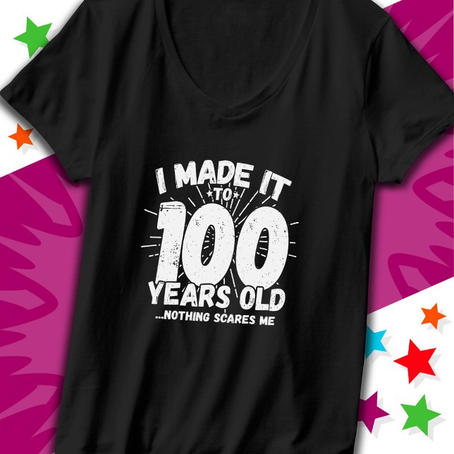 100-årig sarkastisk minnesdag 100 födelsedagar t shirt (Skapare uppladdad)