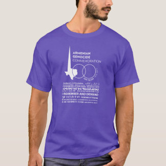 100. Armenisk folkmordCommemoration av Texas Tee Shirt