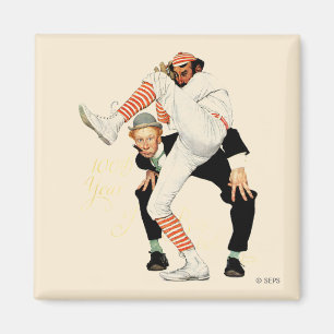 100. Årsdag av baseball Magnet