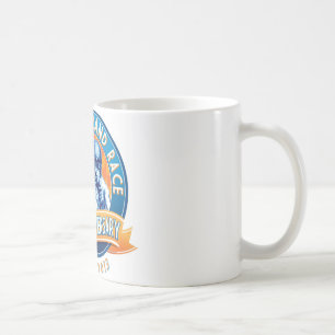 100. årsdag för kranvägtävlingar kaffemugg