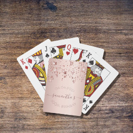 100-årsdag glamorösa stjärnor i ro guld casinokort