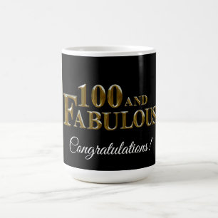 100-årsdag kaffemugg