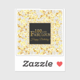 100-årsdag  klistermärken