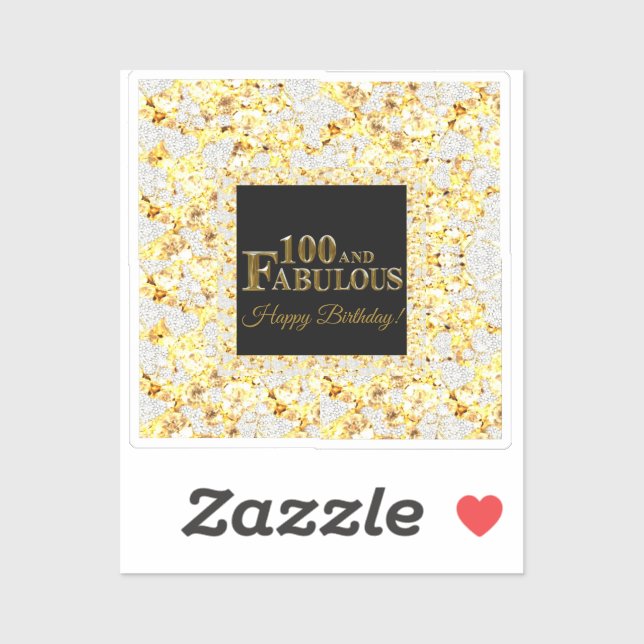 100-årsdag  klistermärken (Ark)