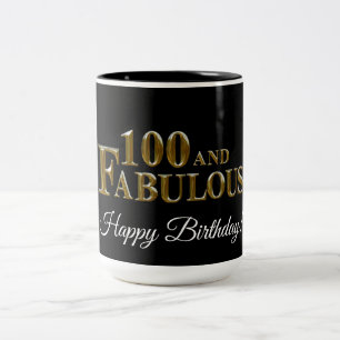 100-årsdag Två-Tonad mugg