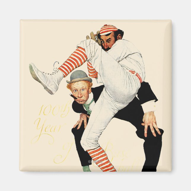 100-årsdagen av basket magnet (Framsidan)