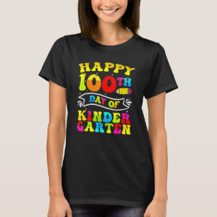 100-årsdagen av Kindergarten 100 skoldagar i lyckl T Shirt