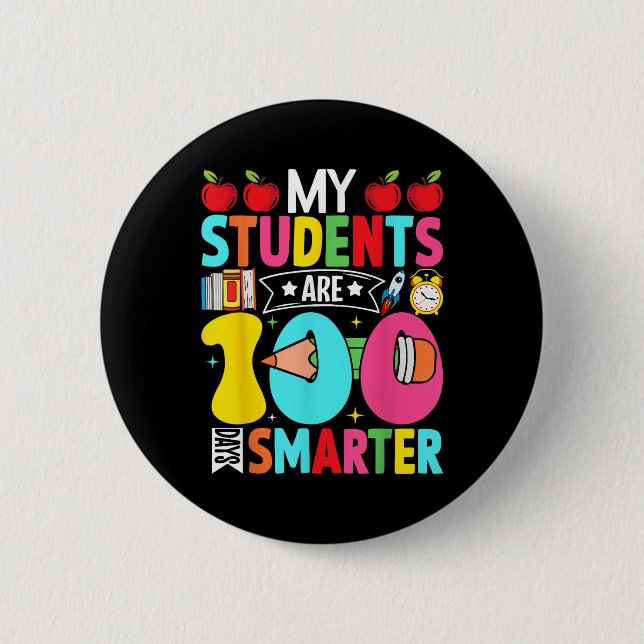 100-årsdagen av skolan i Studenter är 100 dagar sm Knapp (Framsida)